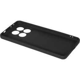 Силиконовый чехол для Xiaomi Poco X6 5G Red Line с защитой камеры матовый Черный