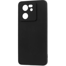 Силиконовый чехол для Xiaomi Redmi 13C Red line с защитой камеры матовый
