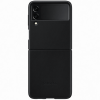 Чехол накладка для Samsung Galaxy Z Flip 3 Leather Cover EF-VF711LBEGRU Черный