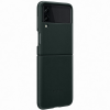 Чехол накладка для Samsung Galaxy Z Flip 3 Leather Cover EF-VF711LGEGRU Зеленый