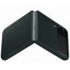 Чехол накладка для Samsung Galaxy Z Flip 3 Leather Cover EF-VF711LGEGRU Зеленый