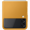 Чехол накладка для Samsung Galaxy Z Flip 3 Leather Cover EF-VF711LYEGRU Коричневый