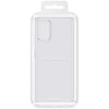 Силиконовый чехол для Samsung Galaxy A03S Clear Cover EF-QA037TTEGRU Прозрачный