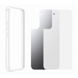 Силиконовый чехол для Samsung Galaxy S22+ Frame Cover EF-MS906CTEGRU Прозрачный