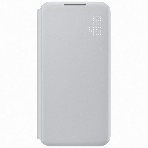 Чехол книжка для Samsung Galaxy S22+ Smart LED View Cover EF-NS906PJEGRU Светло серый