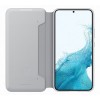 Чехол книжка для Samsung Galaxy S22+ Smart LED View Cover EF-NS906PJEGRU Светло серый