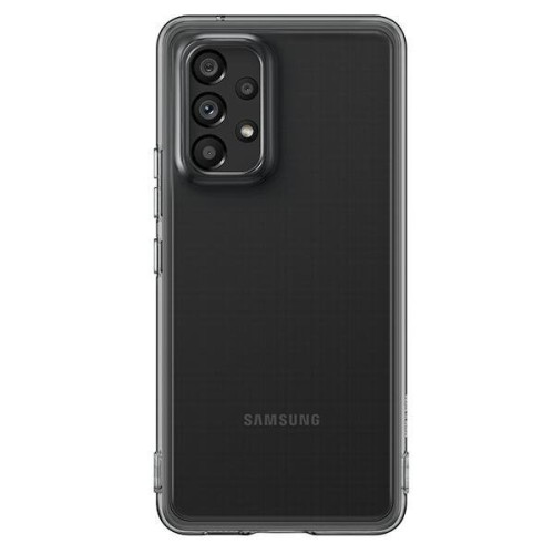 Силиконовый чехол для Samsung Galaxy A33 5G Soft Clear Cover EF-QA336TBEGRU Черный
