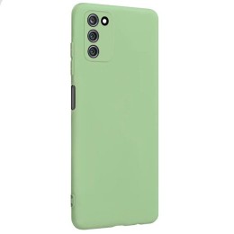 Силиконовый чехол для Samsung Galaxy A03S iBox Crystal Светло зеленый