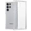 Силиконовый чехол для Samsung Galaxy S22 Ultra iBox Crystal с усиленными углами Прозрачный