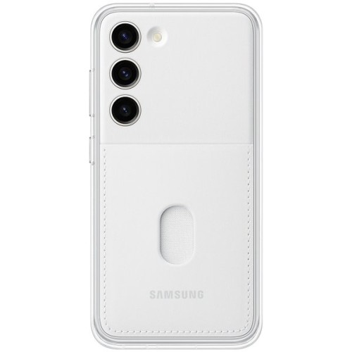 Чехол накладка для Samsung Galaxy S23 Frame Case EF-MS911CWEGRU Белый