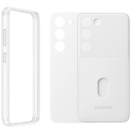 Чехол накладка для Samsung Galaxy S23 Frame Case EF-MS911CWEGRU Белый