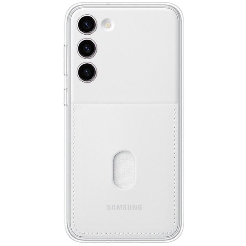 Чехол накладка для Samsung Galaxy S23+ Frame Case EF-MS916CWEGRU Белый