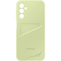 Силиконовый чехол для Samsung Galaxy A14 4G Card Slot Case EF-OA146TGEGRU Лайм