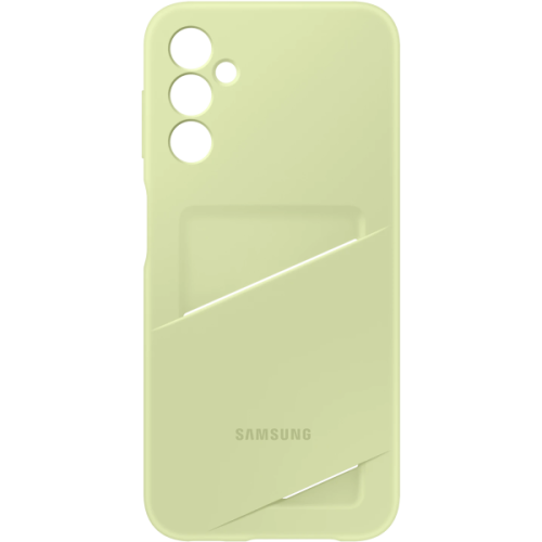 Силиконовый чехол для Samsung Galaxy A14 4G Card Slot Case EF-OA146TGEGRU Лайм