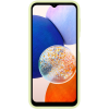 Силиконовый чехол для Samsung Galaxy A14 4G Card Slot Case EF-OA146TGEGRU Лайм
