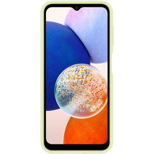 Силиконовый чехол для Samsung Galaxy A14 4G Card Slot Case EF-OA146TGEGRU Лайм