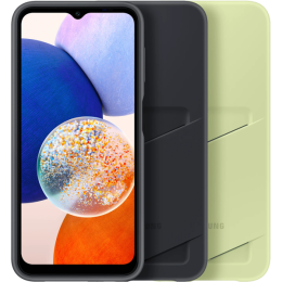 Силиконовый чехол для Samsung Galaxy A14 4G Card Slot Case EF-OA146TGEGRU Лайм
