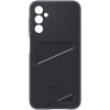 Силиконовый чехол для Samsung Galaxy A14 4G Card Slot Case EF-OA146TBEGRU Черный