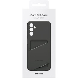 Силиконовый чехол для Samsung Galaxy A14 4G Card Slot Case EF-OA146TBEGRU Черный