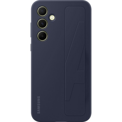 Силиконовый чехол для Samsung Galaxy A55 Standing Grip Case EF-GA556TBEGRU Черный