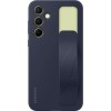 Силиконовый чехол для Samsung Galaxy A55 Standing Grip Case EF-GA556TBEGRU Черный