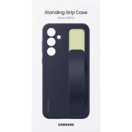 Силиконовый чехол для Samsung Galaxy A55 Standing Grip Case EF-GA556TBEGRU Черный