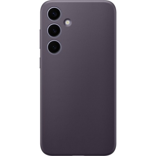 Чехол-накладка для Samsung Galaxy S24+ Vegan Leather Case GP-FPS926HCAVR Темно-фиолетовый