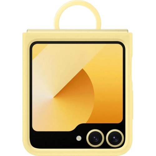 Чехол клип-кейс для Samsung Galaxy Z Flip6 Silicone Case Flip6 (F741) EF-PF741TYEGRU Желтый