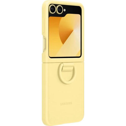 Чехол клип-кейс для Samsung Galaxy Z Flip6 Silicone Case Flip6 (F741) EF-PF741TYEGRU Желтый