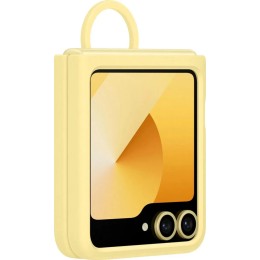 Чехол клип-кейс для Samsung Galaxy Z Flip6 Silicone Case Flip6 (F741) EF-PF741TYEGRU Желтый