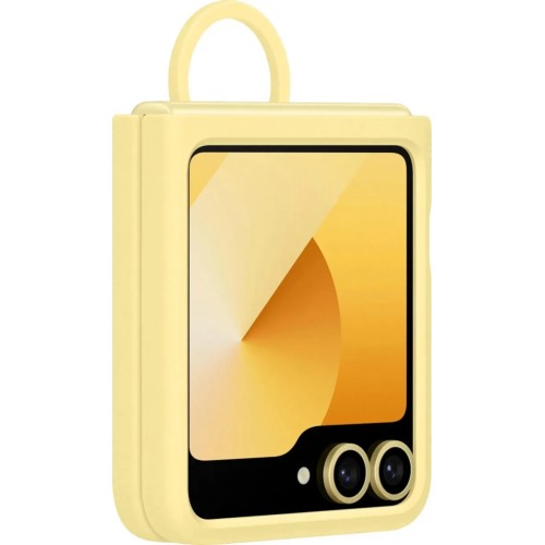 Чехол клип-кейс для Samsung Galaxy Z Flip6 Silicone Case Flip6 (F741) EF-PF741TYEGRU Желтый