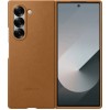 Чехол клип-кейс для Samsung Galaxy Z Fold6 Kindsuit Case Fold 6 (F956) EF-VF956PAEGRU Коричневый