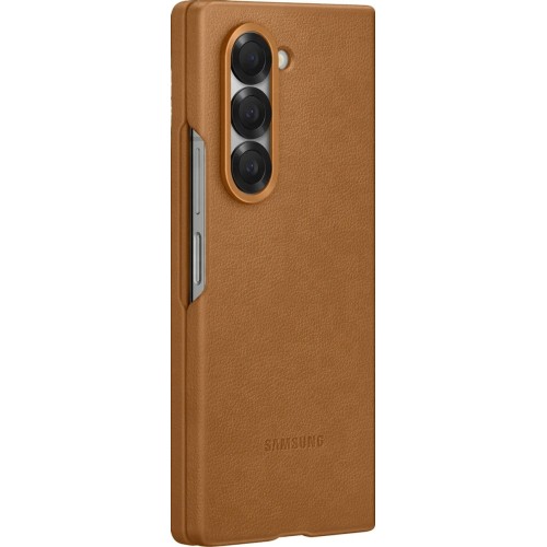 Чехол клип-кейс для Samsung Galaxy Z Fold6 Kindsuit Case Fold 6 (F956) EF-VF956PAEGRU Коричневый