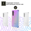 Силиконовый чехол для Samsung Galaxy A56 Krieger Mix 1.5мм противоударный Фиолетово-Синий