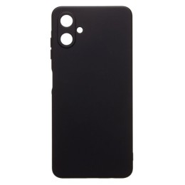Силиконовый чехол для Samsung Galaxy A06 TPU mate 1mm с защитой камеры Черный