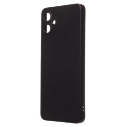 Силиконовый чехол для Samsung Galaxy A06 TPU mate 1mm с защитой камеры Черный