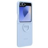Чехол клип-кейс для Samsung Galaxy Z Flip6 Silicone Case EF-PF741TLEGRU Синий