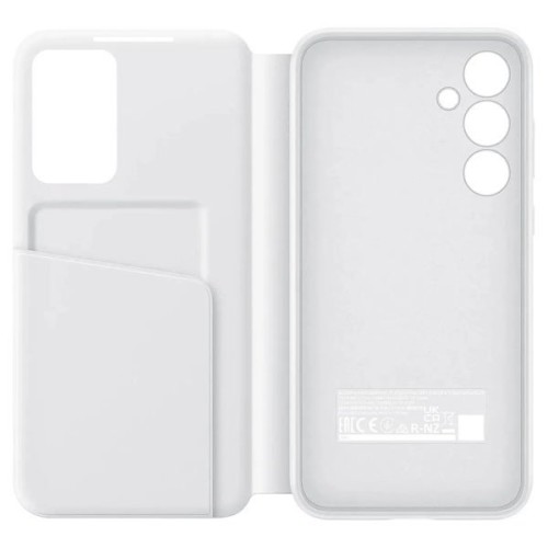 Чехол клип-кейс для Samsung Galaxy A35 Smart View Wallet Case EF-ZA356CWEGRU Белый