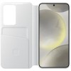 Чехол клип-кейс для Samsung Galaxy S24 Smart View Wallet Case EF-ZS921CWEGRU Белый