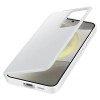 Чехол клип-кейс для Samsung Galaxy S24 Smart View Wallet Case EF-ZS921CWEGRU Белый