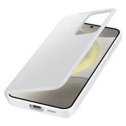Чехол клип-кейс для Samsung Galaxy S24 Smart View Wallet Case EF-ZS921CWEGRU Белый