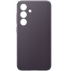 Силиконовый чехол для Samsung Galaxy S24 Vegan Leather Case GP-FPS921HCAVR фиолетовый