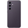 Силиконовый чехол для Samsung Galaxy S24 Vegan Leather Case GP-FPS921HCAVR фиолетовый