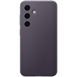 Силиконовый чехол для Samsung Galaxy S24 Vegan Leather Case GP-FPS921HCAVR фиолетовый