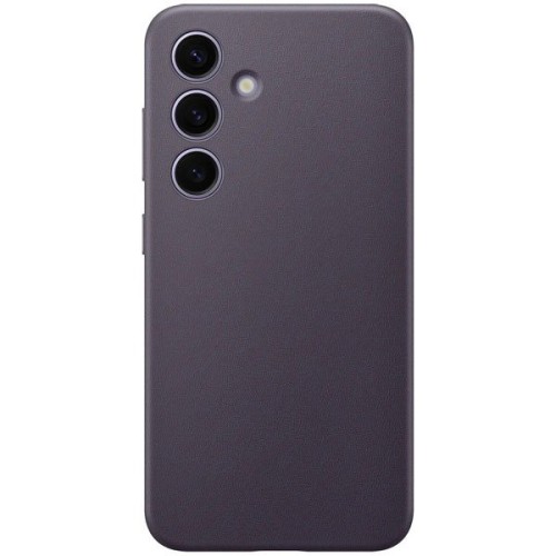 Силиконовый чехол для Samsung Galaxy S24 Vegan Leather Case GP-FPS921HCAVR фиолетовый