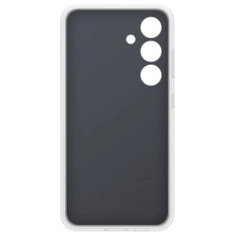 Силиконовый чехол для Samsung Galaxy S24+ Flipsuit Case EF-MS926CWEGRU белый/прозрачный