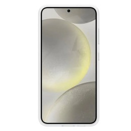 Силиконовый чехол для Samsung Galaxy S24 Flipsuit Case EF-MS921CWEGRU белый/прозрачный