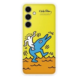 Чехол-накладка для Samsung Galaxy S24 FE Flipsuit Case EF-MS721CYEGRU Желтый/Прозрачный