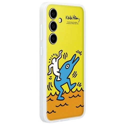 Чехол-накладка для Samsung Galaxy S24 FE Flipsuit Case EF-MS721CYEGRU Желтый/Прозрачный