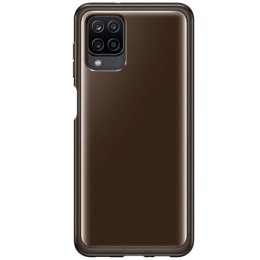 Чехол накладка для Samsung Galaxy A12 Clear Cover EF-QA125TBEGRU Черный